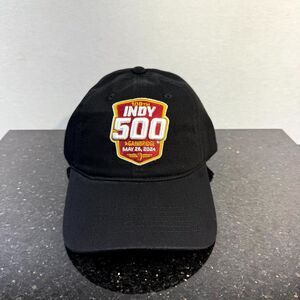 INDYCAR Indy 500‎ 108th Adjustable Black Dad Hat NEW